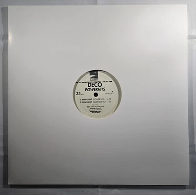 Deco - Powerhits [1990 Promo] [Used Vinyl Record 12" Single] - Image 1 of 4