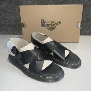 Dr. Martens Unisex Sandals Zane Brando Black 30765001 Size Uk 11 New In Box - Picture 1 of 8