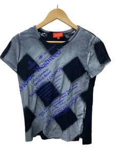 Vivienne Westwood Red Label T-Shirt Men’s Cotton Black All-Over Pattern Size 3 - Picture 1 of 6