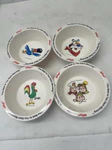 Kelloggs 1995 Müslischalen Kunststoff Nostalgie Mail-in Premium Tony Tuscan Corny - Bild 1 von 11
