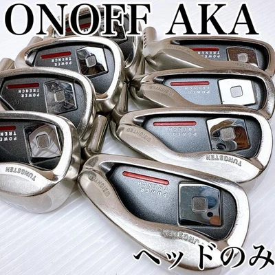 ONOFF AKA 2016 Iron Heads Only 8 pcs 5-9i, PW, AW, SW - Image 1 of 4