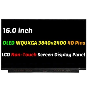 16" for ATNA60YV02 ATNA60YV02-0 WQUXGA OLED LCD Non-Touch Screen Display Panel - Afbeelding 1 van 2
