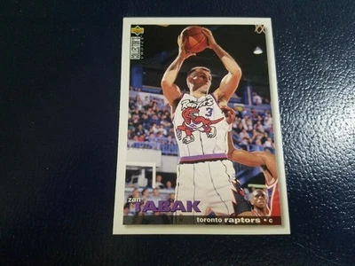 Zan Tabak Raptors 1995 Collector's Choice UD PORTUGESE RARE ODDBALL - Image 1 of 2