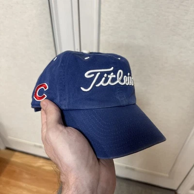 TITLEIST Chicago Cubs GOLF Gorra Sombrero Twin Enterprises Bordado Correa Ajustable Foto 1 de 4