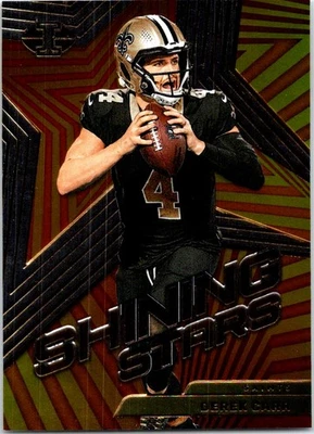2023 Panini Illusions #6 Derek Carr Shining Stars - Image 1 of 2
