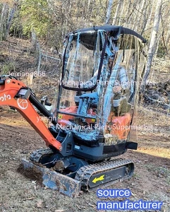 Mini excavadora cubierta de lluvia a prueba de viento toldo cálido cubierta de PVC para excavadora de 1-2 toneladas - Imagen 1 de 5