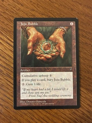 Juju Bubble Visions Light Play MTG. M3 - Image 1 of 2