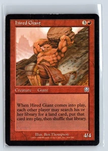 MTG Magic the Gathering Card - (3X) Hired Giant - Mercadian Masques - Uncommon - Picture 1 of 9
