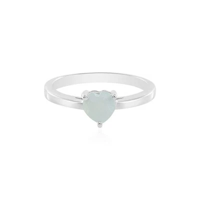Cavill Silberring 925 Sterlingsilber Aquamarin 0,739ct Herz Damen - Bild 1 von 4
