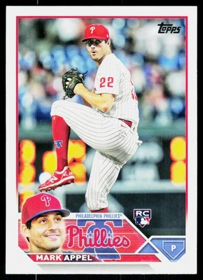 2023 Topps Mark Appel #259 RC 新秀费城费城人队 — 第 1/2 张图片