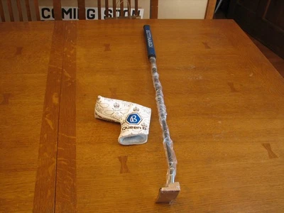 2021 NEW BETTINARDI PUTTER QUEEN B #6  RH  35" JUMBO GRIP HEAD COVER - Image 1 of 4