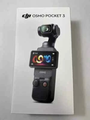 DJI Osmo Pocket 3 Action Vlog Handheld Camera 3-Axis Stabilizer Gimbal 4K CMOS - Image 1 of 4