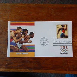 Estate Find - FDC OLYMPICS, Men's Running May 2, 1996 Centennial Games - Picture 1 of 4