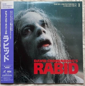 Japan Laserdisc David Cronenberg's Rapid W/Obi Japanese - Imagen 1 de 2