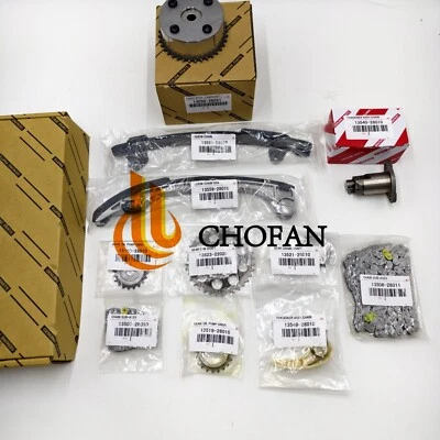 Timing Chain Kit For Toyota RAV4 Camry Corolla Solara Highlander 2.4L 2001-2015 Foto 1 de 4