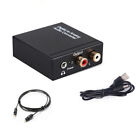 New Coaxial Toslink Digital to Analog Audio Converter Adapter RCA 3.5MM Jack