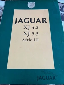 Brochure Jaguar XJ 4.2 / 5.3 Serie III de 1981 - Picture 1 of 1