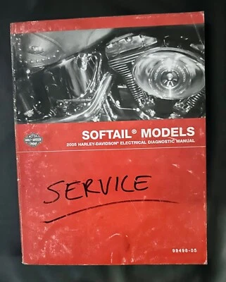 Manual de diagnóstico eléctrico Harley-Davidson Softail Models Foto 1 de 4