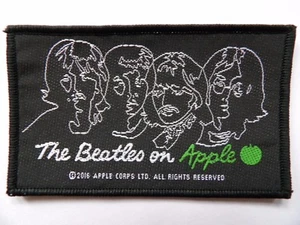 THE BEATLES BRAND NEW 10cm x 6cm SEW-ON PATCH - Picture 1 of 1