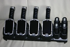 4 Stück Zebra TC8000 mit Ladestation Ersatzakkus Netzkabel Barcode Scanner - Top - Bild 1 von 5