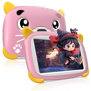 DOOGEE U7 7 Inch Kids Tablet 4GB+32GB/TF 1TB Android 10 3400mAh Tablet Wifi 6 - Picture 1 of 7