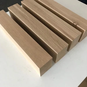 Kantholz Leisten Eiche Massiv Holz Brett Balken Drechselholz Tischbein Bohle ! - Bild 1 von 9