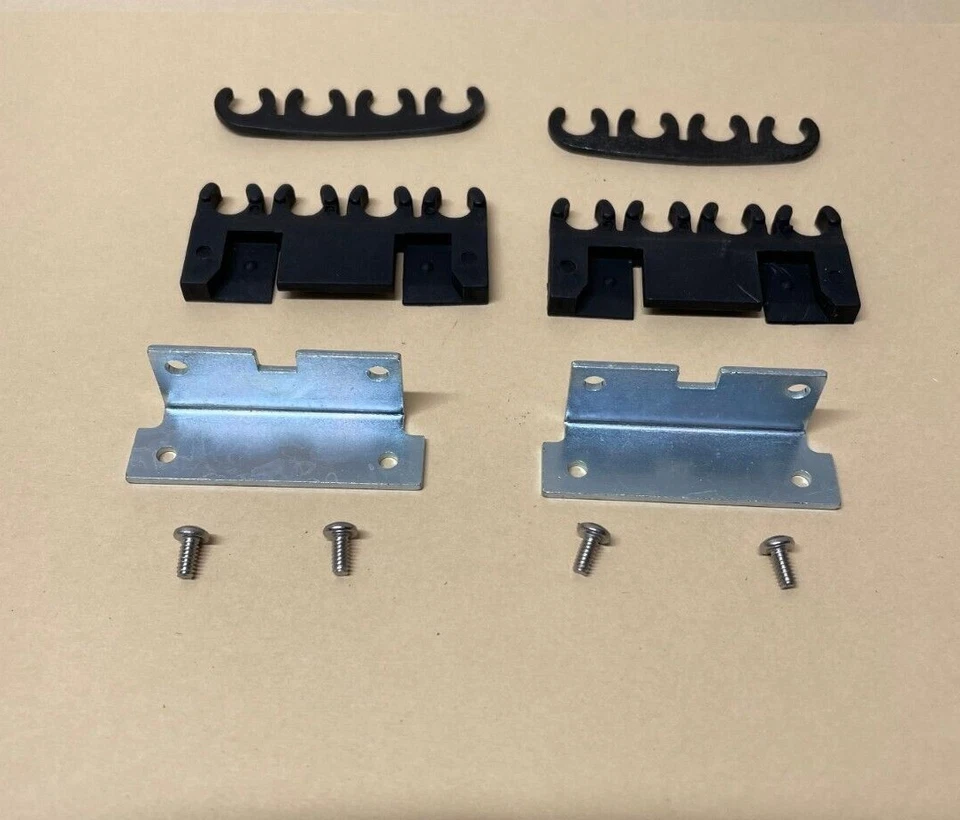 1969 70 Mustang Shelby Cougar 428CJ Valve Cover Brackets & Plug Wire Separators - Image 1 of 1