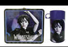 TIN TITANS WEDNESDAY ADDAMS DANCE PX LUNCH BOX W/BEVERAGE CONTAINER NETFLIX