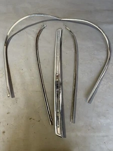 1961 1962 Chevy Impala BelAir Biscayne Rear Back Window Trim Molding 2/4 Door OE - Picture 1 of 12