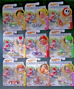 Hot Wheels 1:64 Mario Kart multiple u pick - Picture 1 of 11
