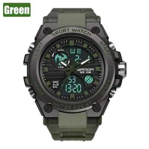 Reloj Digital Militar Relojes de Moda Para Hombre Cuarzo Led Smart Inteligente - Picture 1 of 16