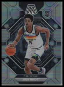 Josh Minott - 2022-23 Panini Mosaic Silver Prizm Timberwolves Rookie #237 (RC) - Picture 1 of 2