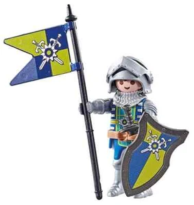 PLAYMOBIL Plus 9835 Chef Des Ritter Novelmore Figuren Satz Bau - Picture 1 of 22