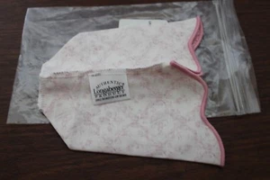 NUEVO Longaberger 2002 Horizon of Hope LINER solo rosa - Imagen 1 de 4