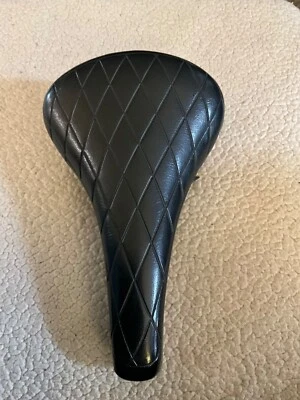 Vintage Kashima KSM 7382 Bike Bicycle Saddle Seat Diamond Stitch Quilted Japan - Image 1 of 4