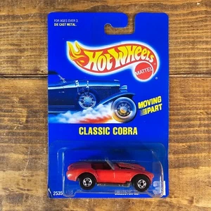 HOT WHEELS 1992 BLUE CARD SERIES CLASSIC COBRA #31 - Picture 1 of 4