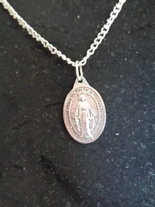 Medaille der Seligen Maria an 20 Zoll Kette (#6313) - Bild 1 von 5