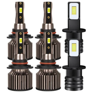 For Toyota Corolla 2001-2004 6X LED Headlight Fog Light Bulbs Combo KIT White Q7 - Picture 1 of 21