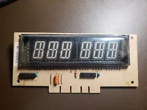 Gottlieb Pinball Display 6 Cifre (Sistema 1 o 80) Luminosità MOLTO BASSA 👀VIDEO👀 - Foto 1 di 3