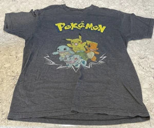 Pokemon Gray Size Medium Men’s T-Shirt - Picture 1 of 2