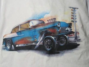 Camiseta gráfica vintage Chevy años 90 80 car show 2XL alta Brent - Imagen 1 de 7