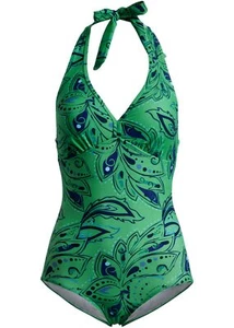 Shape Badeanzug leicte Formkraft Gr. 44 Grün Paisley Bademode Schwimmanzug Neu* - Bild 1 von 1