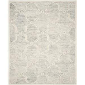 SAFAVIEH Cambridge CAM728G Light Grey / Ivory Rug - Picture 1 of 18