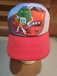 M&M's Hat M&M's Ms.Green Pre Makeover Mesh Trucker Snapback - Picture 1 of 9