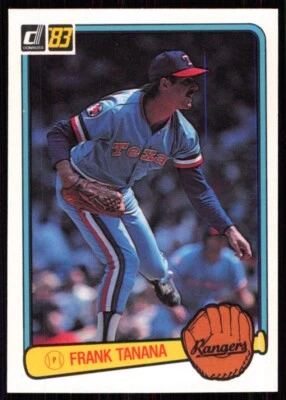 1983 Donruss Frank Tanana Texas Rangers #447 - Image 1 of 2