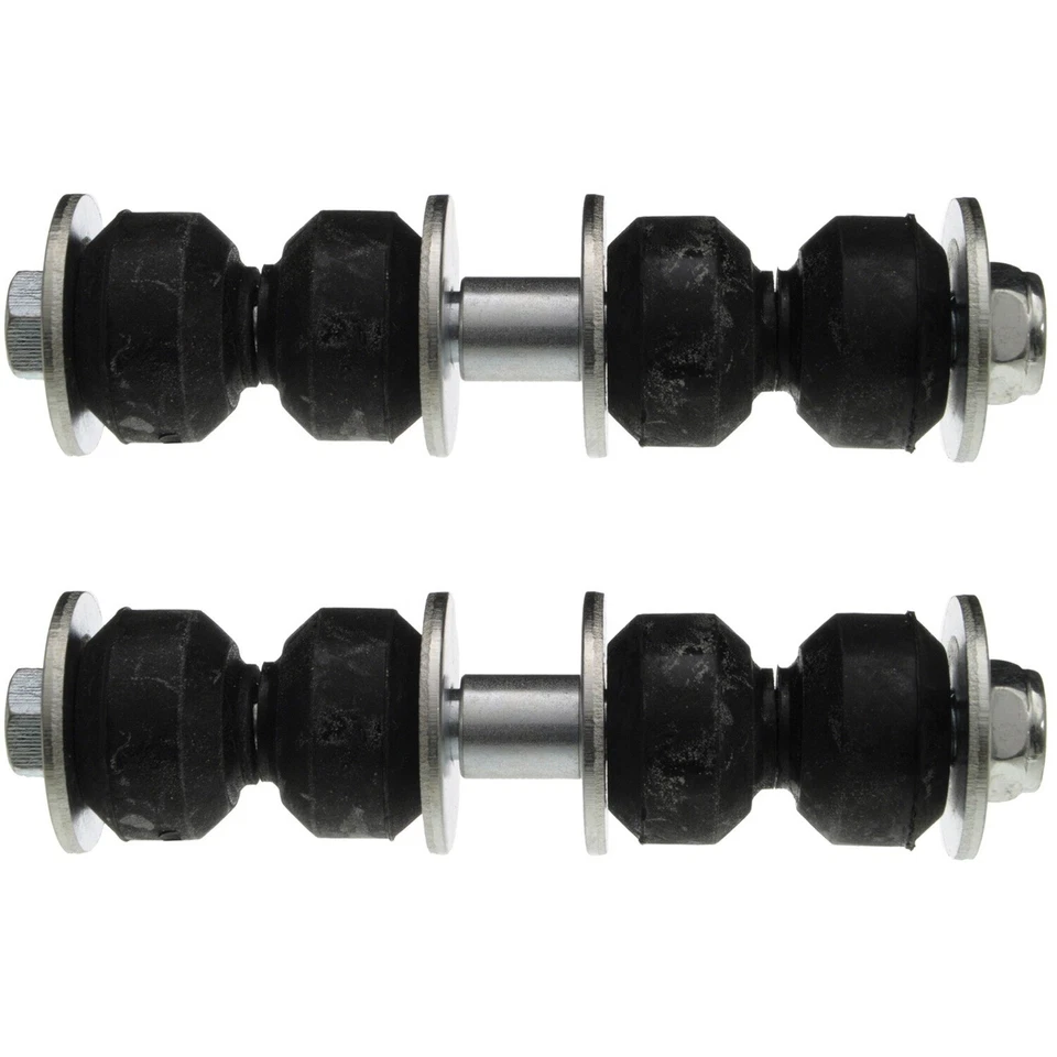 Juego de 2 kits de enlaces de barra estabilizadora delantera Moog para Chevy GMC Pontiac diseño HD Foto 1 de 1