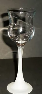 1- Partylite Crystal Trio Candle Holder Frosted Stem REPLACEMENT Piece Sm. 6.5'' - Picture 1 of 1