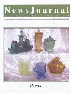 Early American Pattern Glass Society NewsJournal 11-1 - Picture 1 of 1