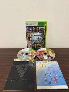GTA 5 Grand Theft Auto V Gioco per Xbox 360 Completo con Guida e Mappa PAL ITA - Foto 1 di 5