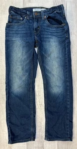 Signature Levi Strauss Athletic Jeans Blue Denim Pants Boys Size 10 R (25X22.5) - Picture 1 of 19